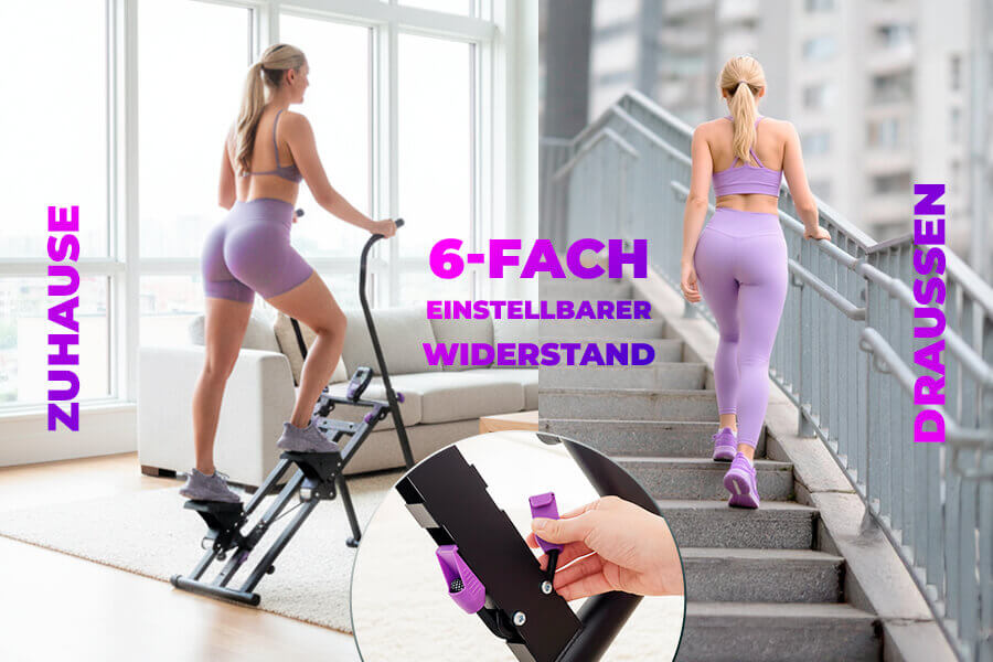 Climber 1000: 6-facher Widerstand